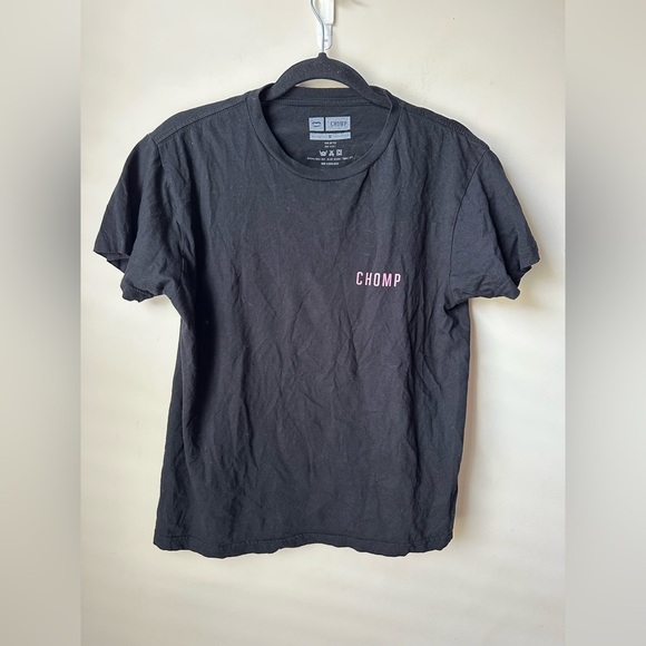 Chomp Sunset Undead Mens Black Graphic Skull T Shirt Size Medium 100% Cotton - Picture 2 of 5